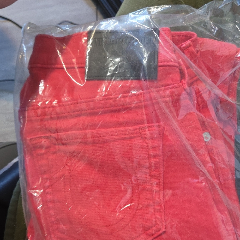 Red Denim Jeans